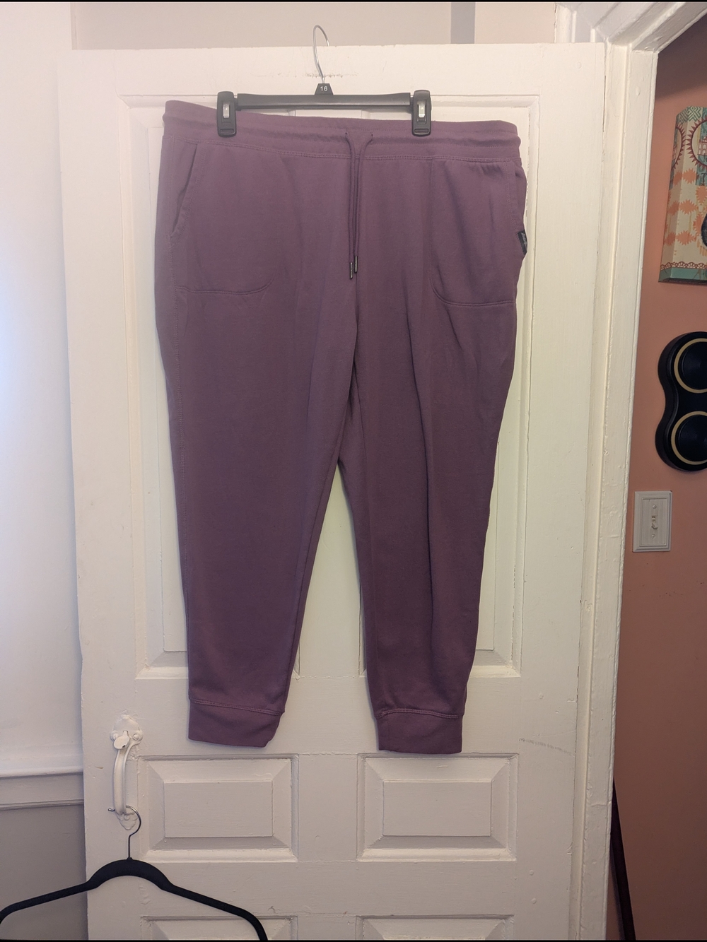 Eddie Bauer Dusty Mauve Jogger Sweatpants